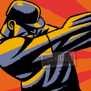 Power Hitter - Sports Art