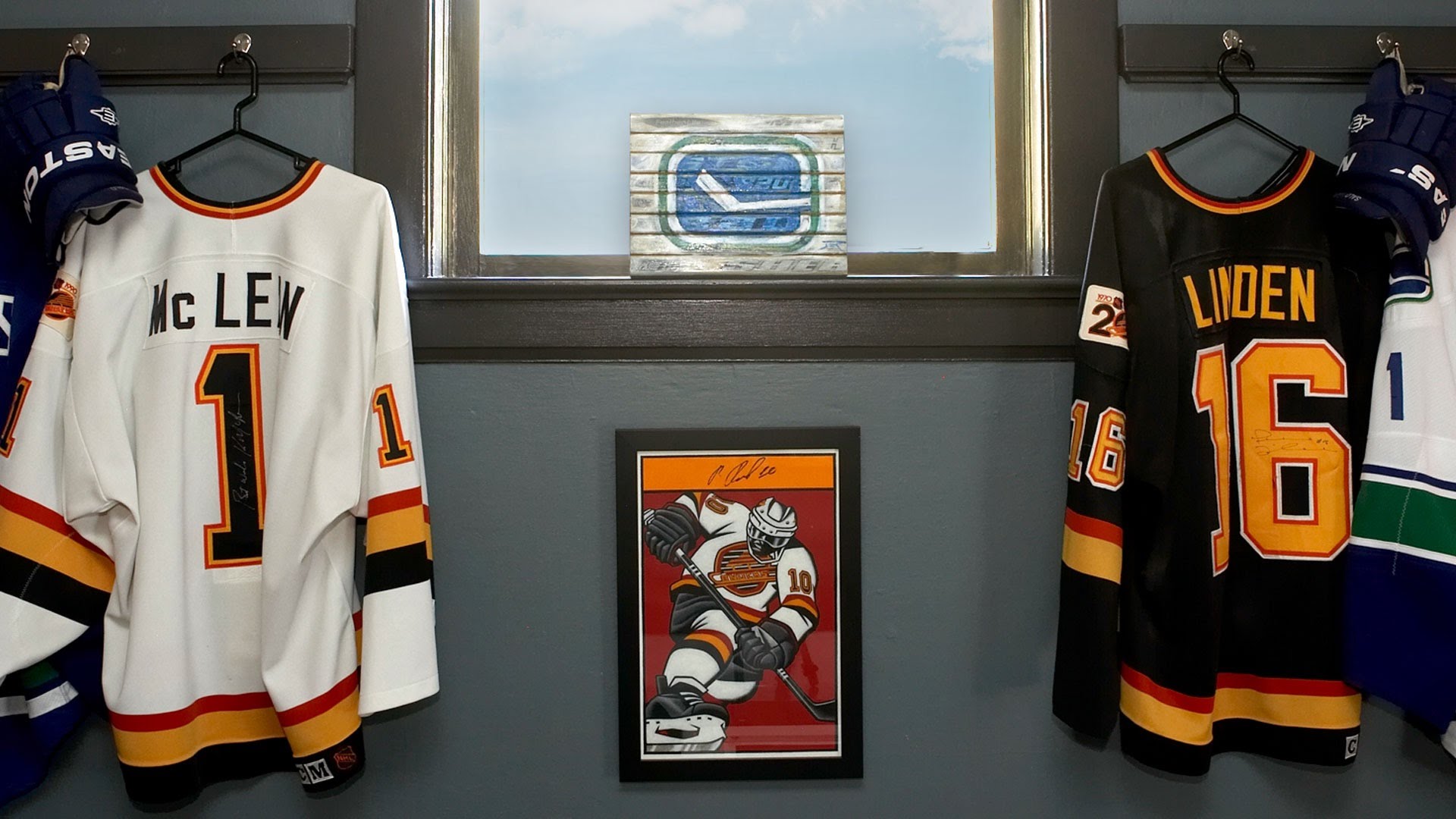 Jersey Wall Designs for My Canucks Sports Art