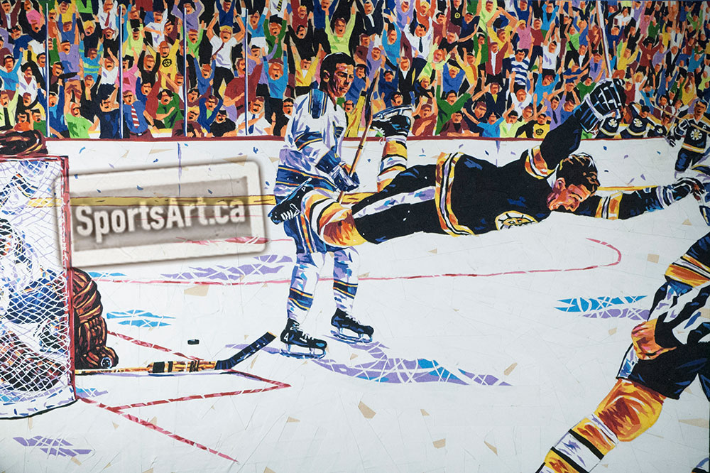 Bobby Orr, Boston Bruins – ChampionshipArt - The Art of Champions